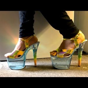 COPY - Pleaser unicorn 711T 7 inch sandals